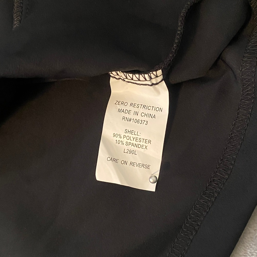 Zero Restriction Pullover Sz Small Black Samantha… - image 7